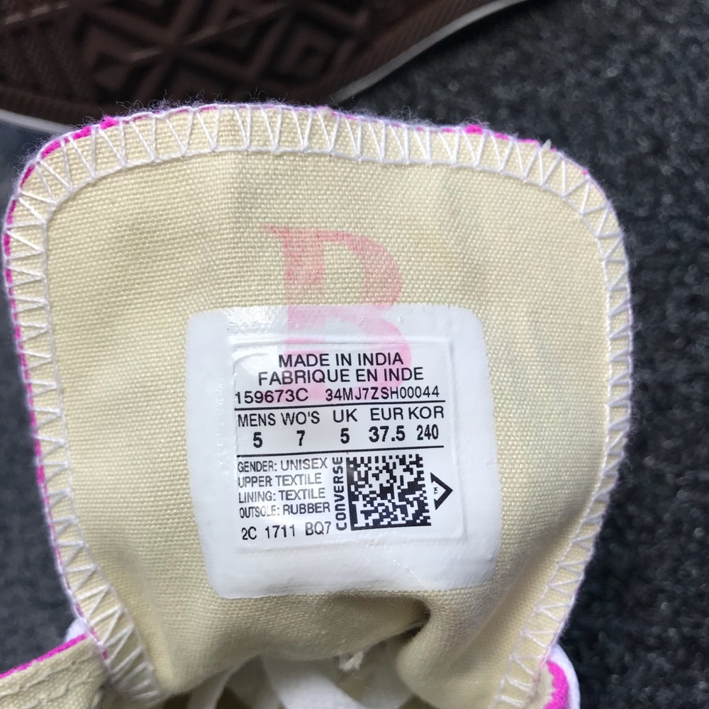 NWT Converse AdVulc Classic Magenta HT W AUTHENTIC - Picture 6 of 8